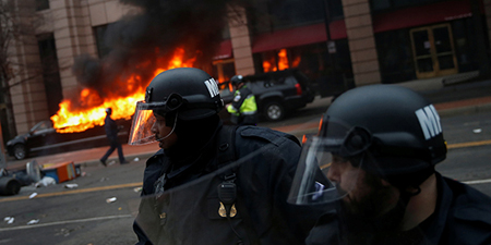 Journalists charged with rioting in Washington